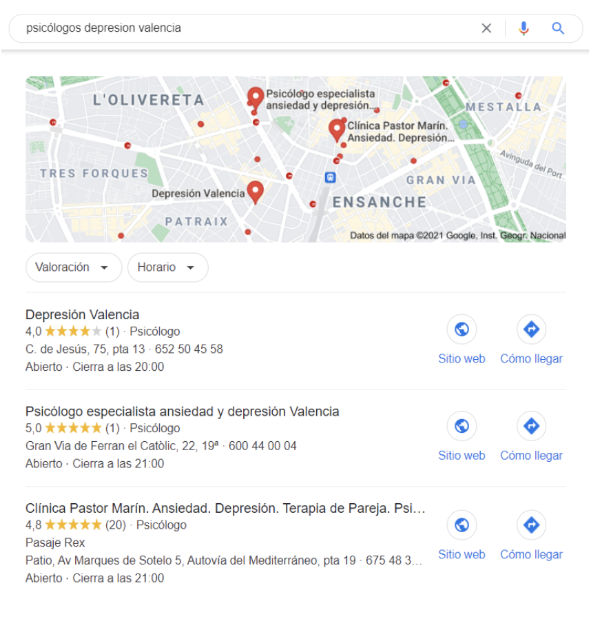 Psicólogos especializados en depresión en Valencia